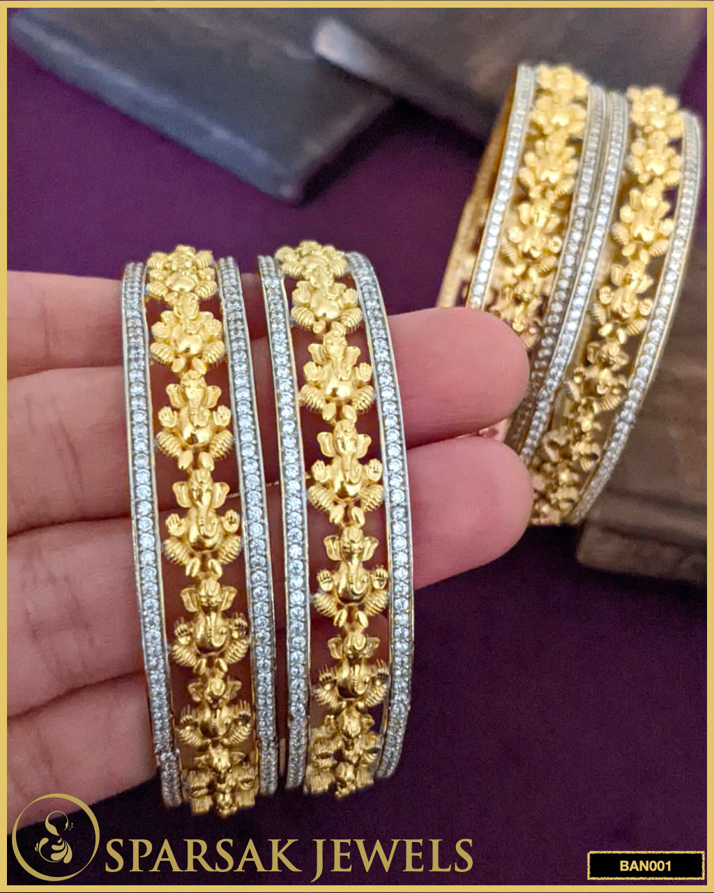 Ganesha Bangles - Auspicious Jewelry for Good Fortune and Prosperity