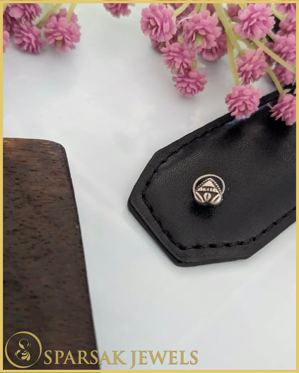 Minimalist Silver Nosepin by Sparsak Jewels