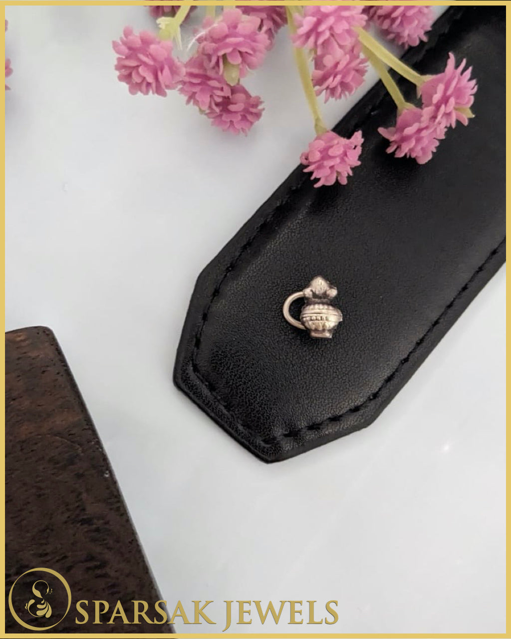 Traditional Indian Silver Nose Ring by Sparsak Jewels