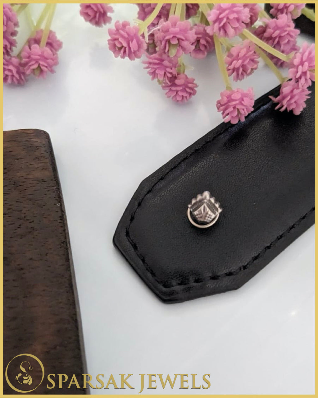 Silver Nose Pins Set with Filigree Work by Sparsak Jewels