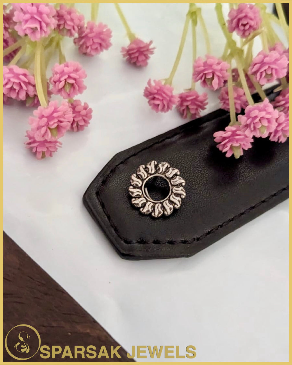 Contemporary Silver Nosepin by Sparsak Jewels