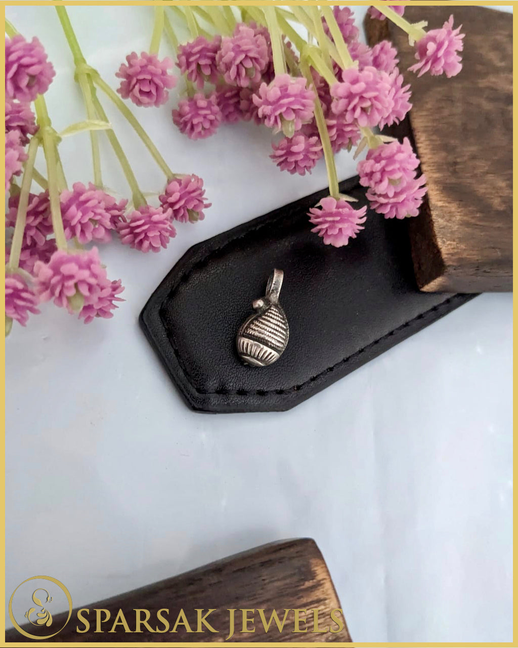 Traditional Indian Silver Nose Ring by Sparsak Jewels