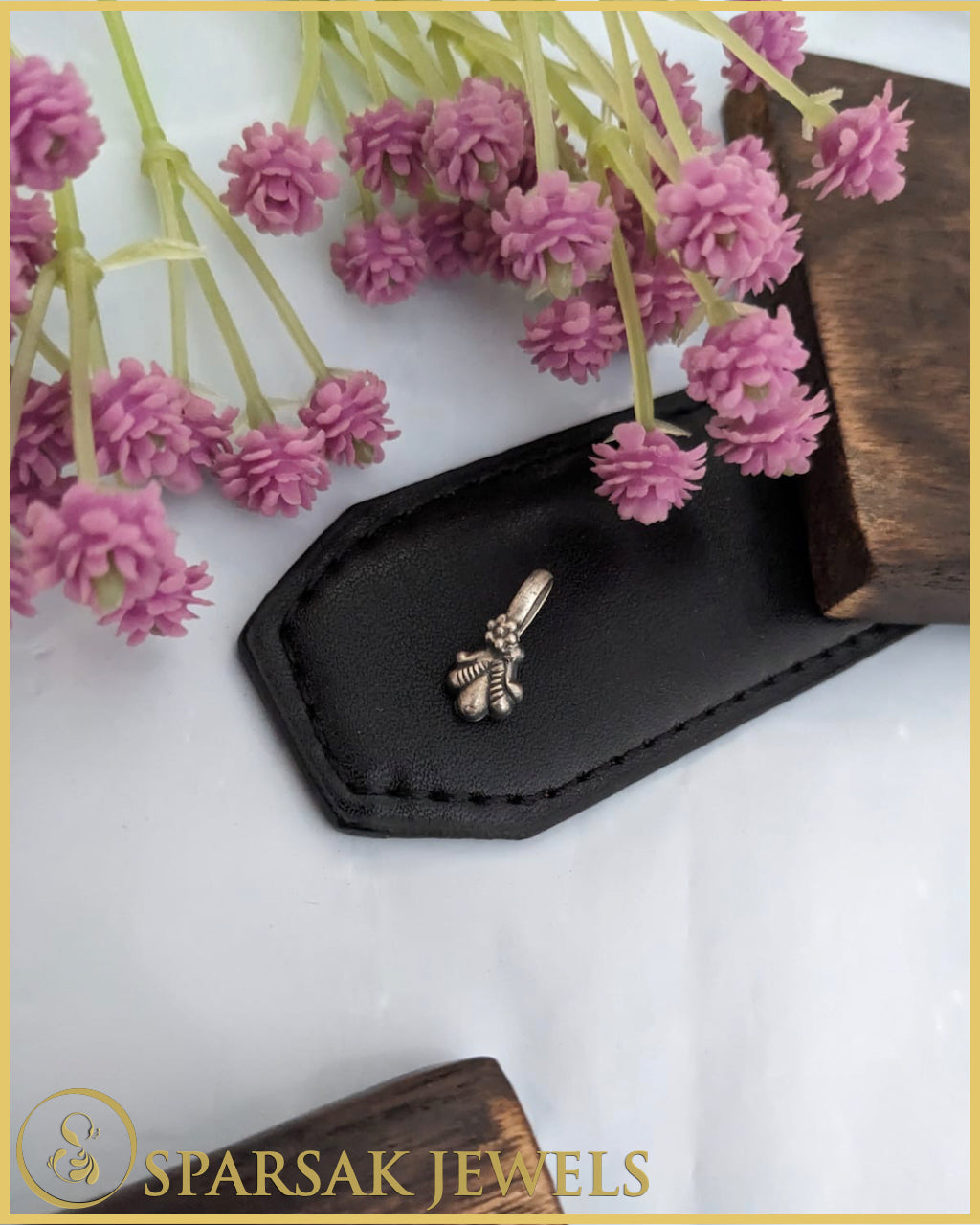 Antique Silver Nosepin by Sparsak Jewels