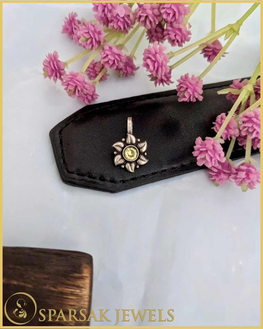 Minimalist Silver Nosepin by Sparsak Jewels