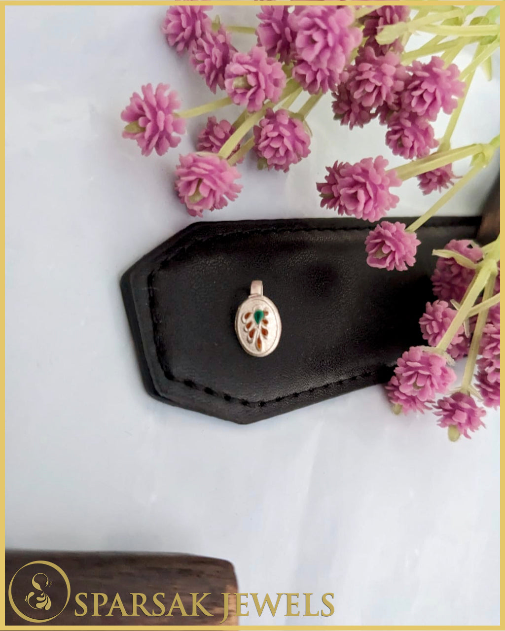 Silver Temple Nosepin by Sparsak Jewels