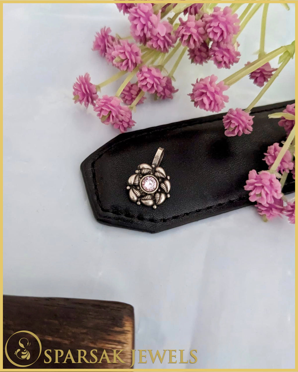 Silver Temple Nosepin by Sparsak Jewels