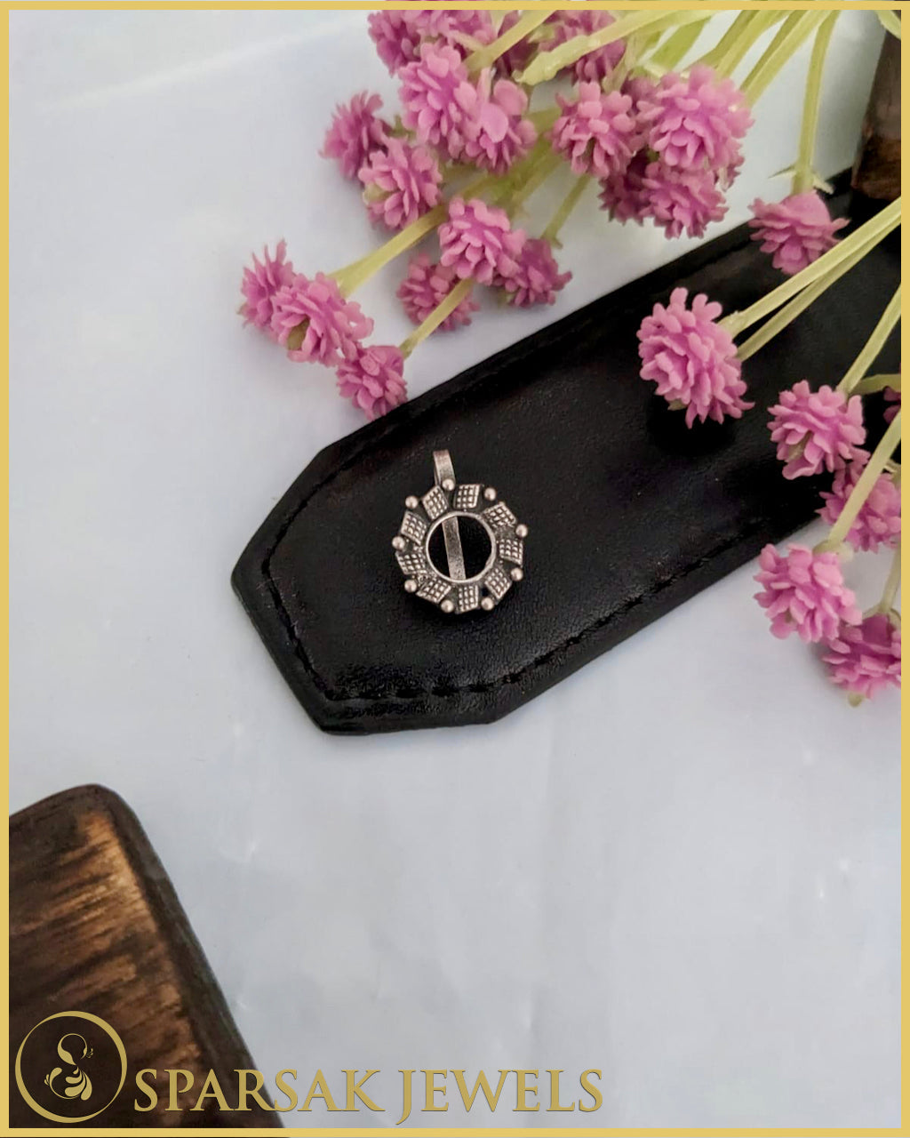 Minimalist Silver Nosepin by Sparsak Jewels