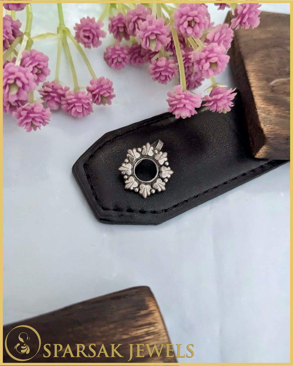 Minimalist Silver Nosepin by Sparsak Jewels