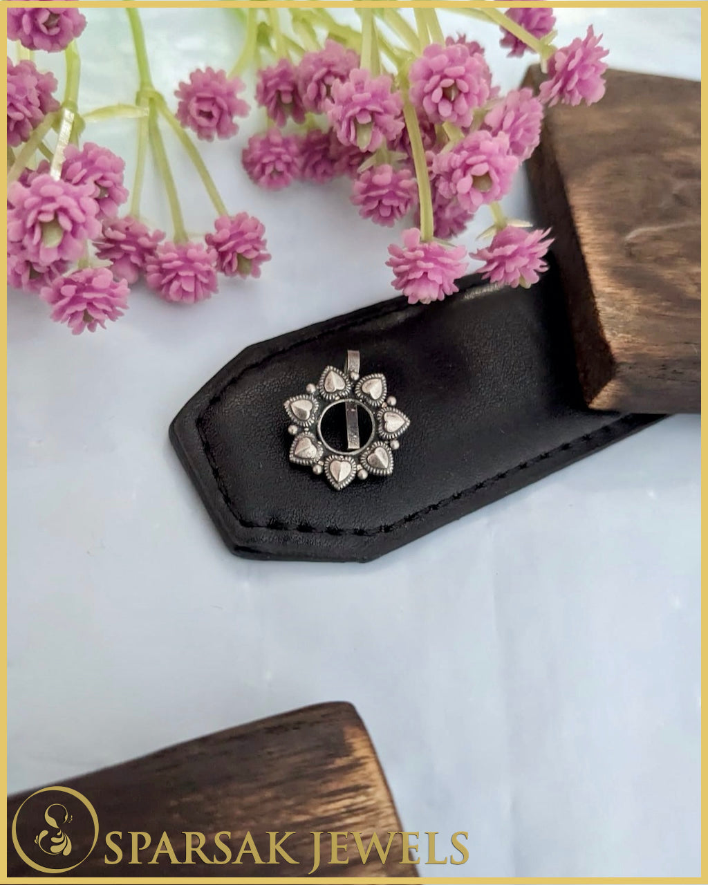 Silver Temple Nosepin by Sparsak Jewels
