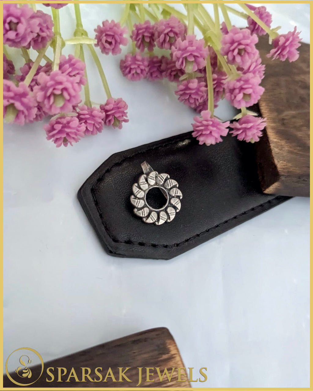 Silver Temple Nosepin by Sparsak Jewels
