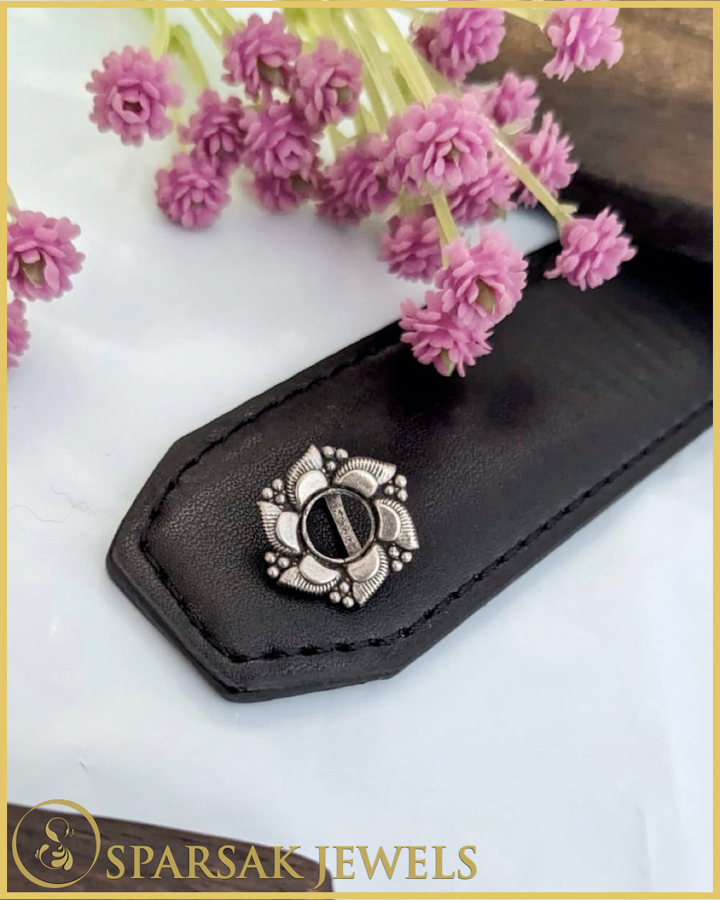 Silver Indian Nosepin by Sparsak Jewels