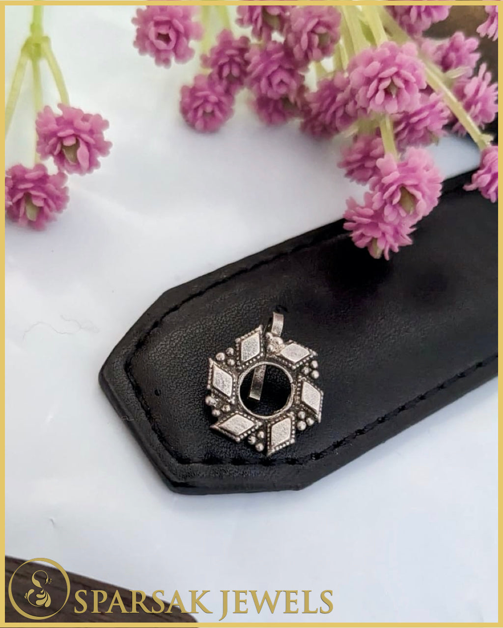 Minimalist Silver Nosepin by Sparsak Jewels