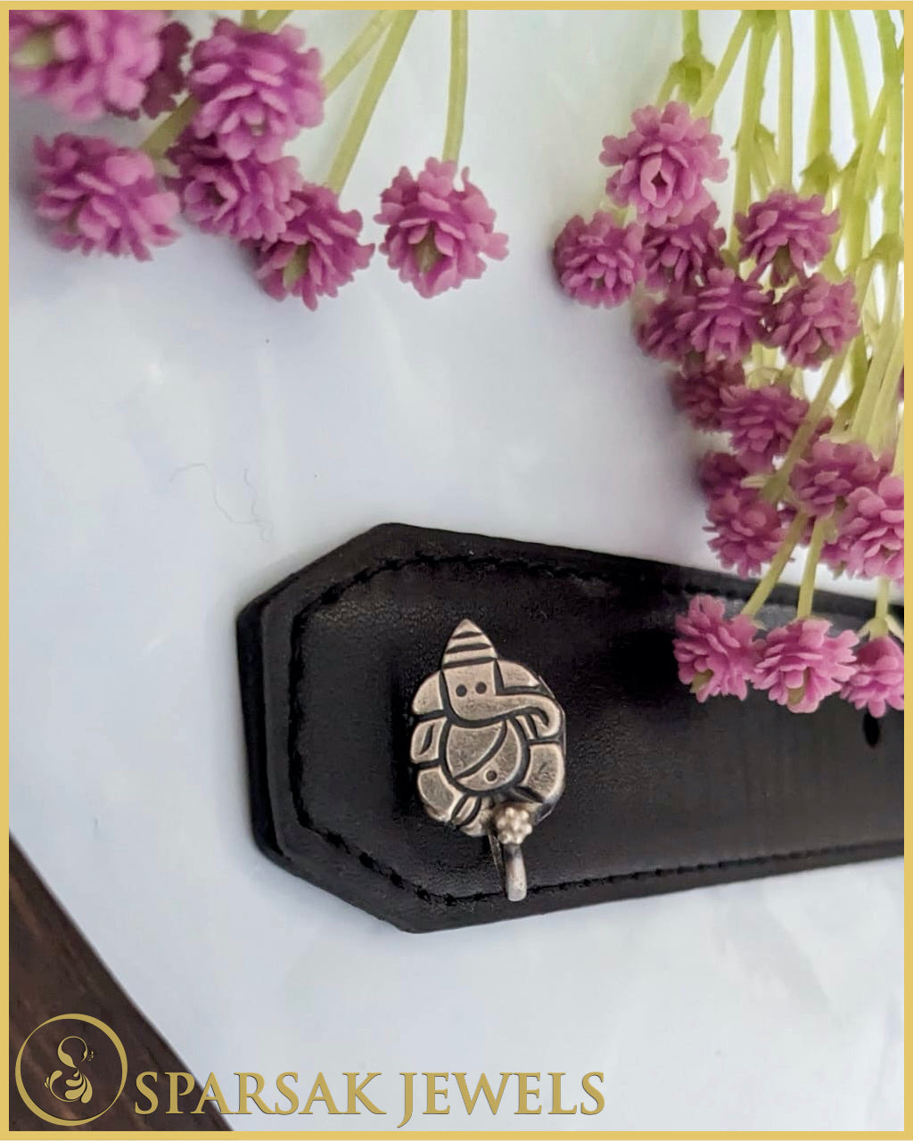 Silver Temple Nosepin for Sacred Beauty