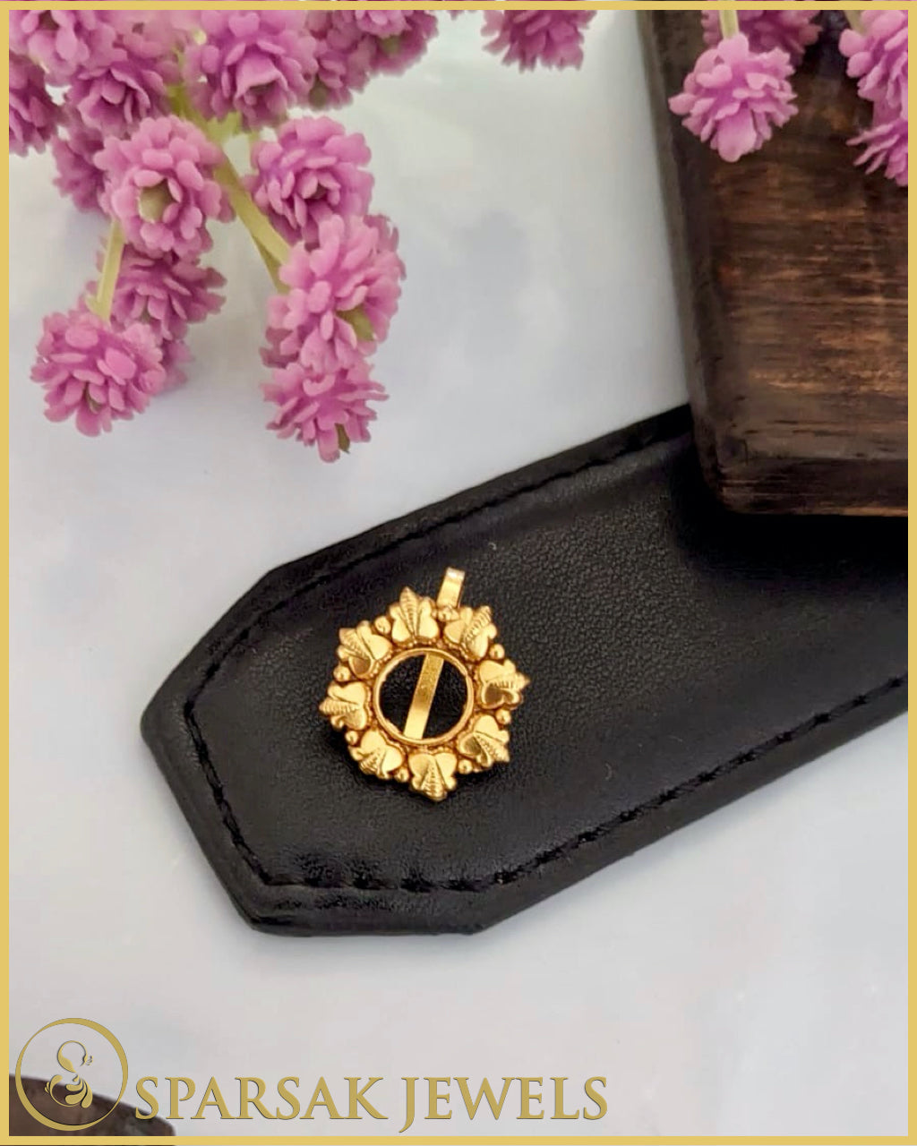 Silver Indian Nosepin by Sparsak Jewels