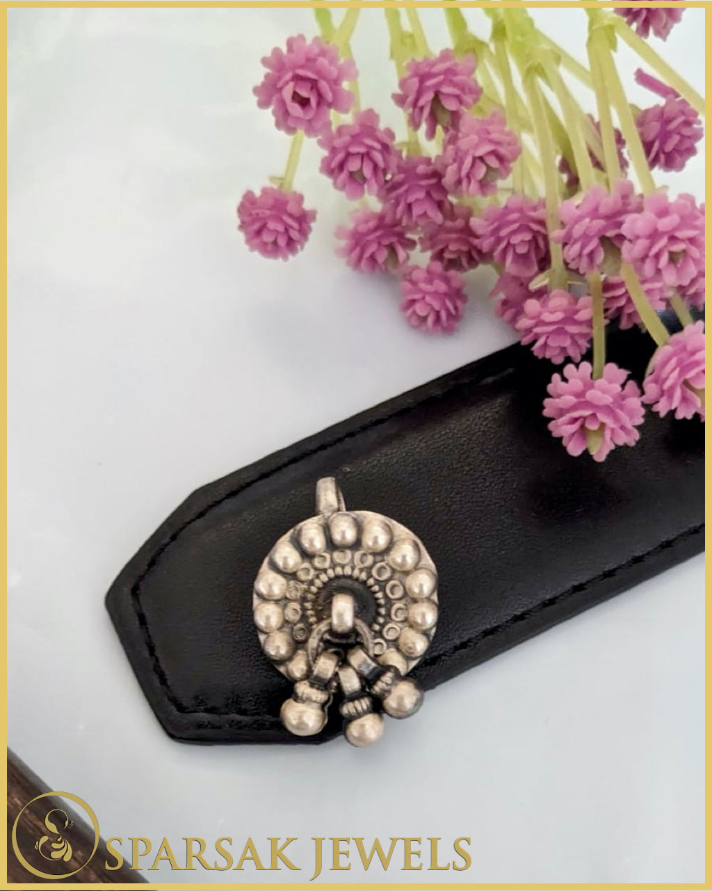 Silver Temple Nosepin by Sparsak Jewels