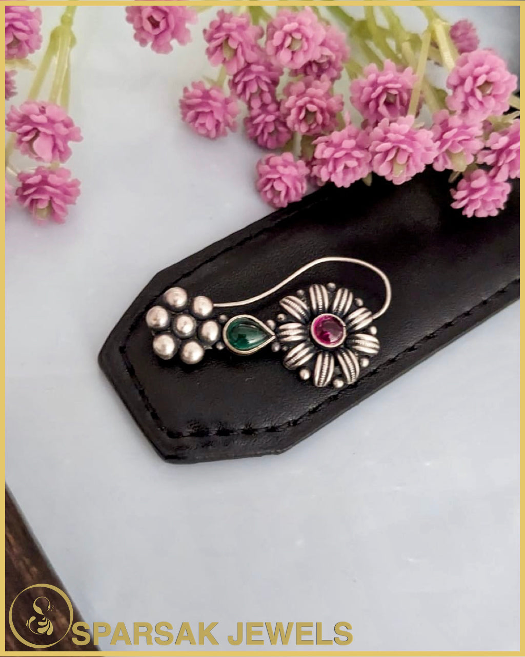 Silver Nath Splendor - Timeless elegance by Sparsak Jewels