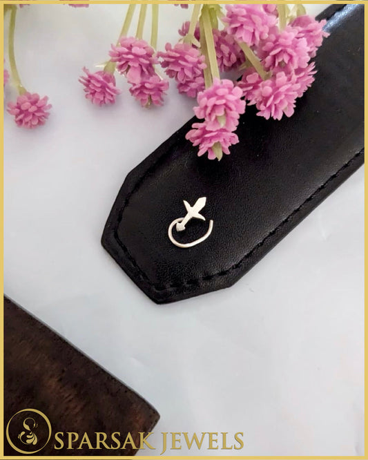 Silver Sagittarius Nosepin - Handcrafted Zodiac Jewelry by Sparsak Jewels