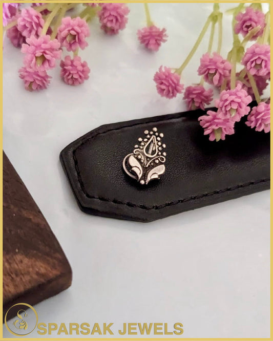 Silver Indian Nosepin by Sparsak Jewels