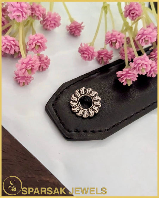 Contemporary Silver Nosepin by Sparsak Jewels