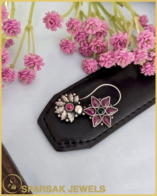 Silver Nath Marvels - Craftsmanship redefined by Sparsak Jewels