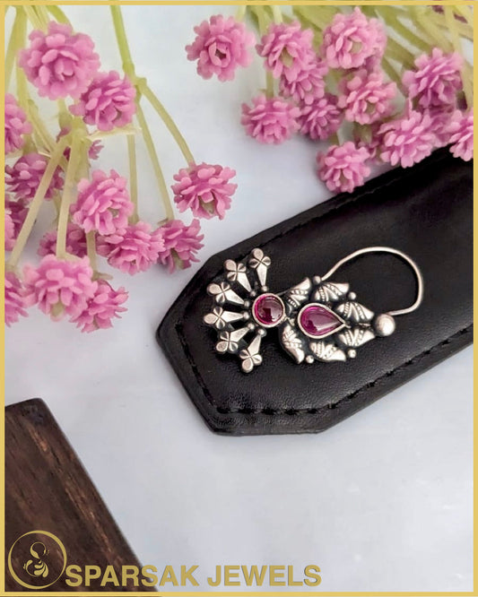 Graceful Silver Nath Collection - Tradition redefined by Sparsak Jewels