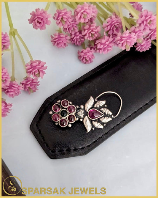 Timeless Silver Nath Collection - Crafted with elegance by Sparsak Jewels