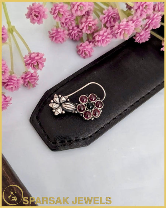 Silver Nath Delights - Timeless elegance by Sparsak Jewels